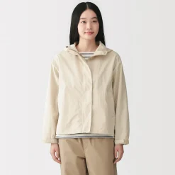 Vestes Et Manteaux^Muji Veste à capuche pliante et déperlante pour femme