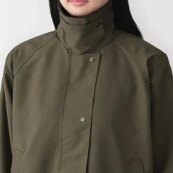 Vestes Et Manteaux^Muji Veste à col montant en velours côtelé déperlant pour femme