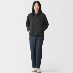 Vestes Et Manteaux^Muji Veste à col montant en velours côtelé déperlant pour femme