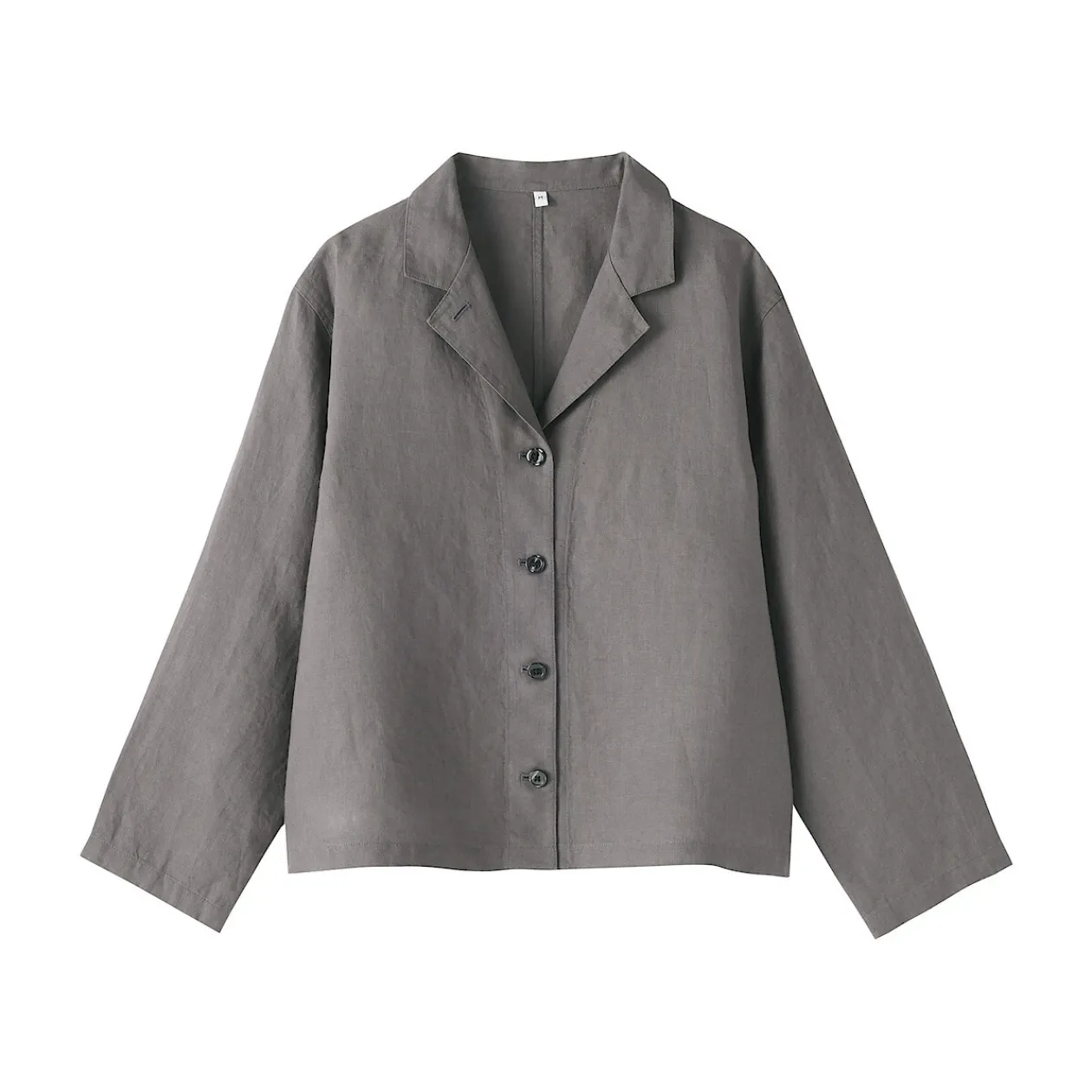 Vestes Et Manteaux^Muji Veste chemise en lin lavé pour femme