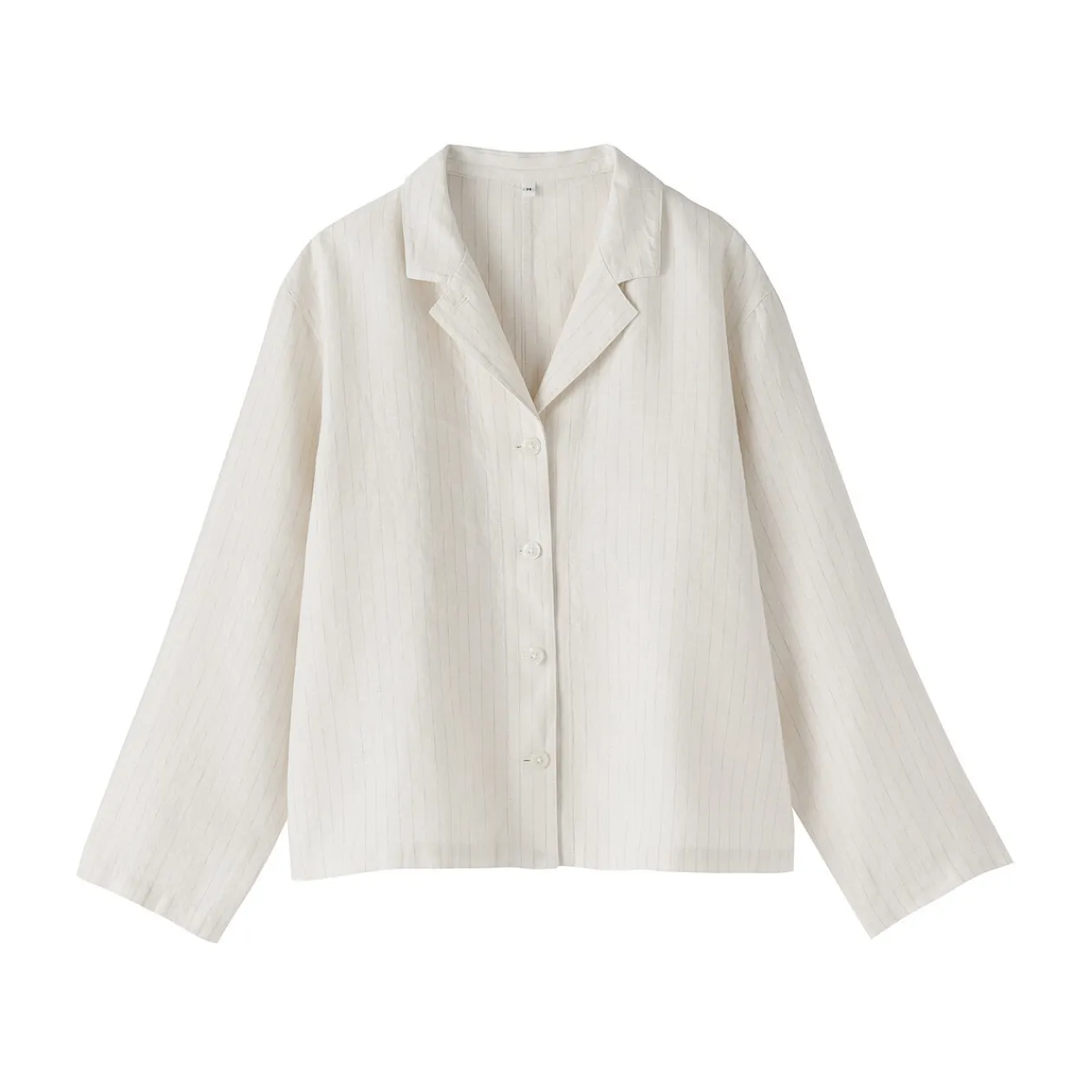 Vestes Et Manteaux^Muji Veste chemise en lin lavé pour femme