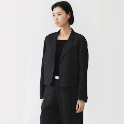 Vestes Et Manteaux^Muji Veste courte en lin et lyocell pour femme
