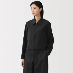 Vestes Et Manteaux^Muji Veste courte en mélange de rayonne pour femme