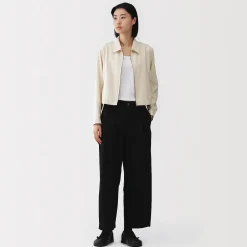 Vestes Et Manteaux^Muji Veste courte en mélange de rayonne pour femme