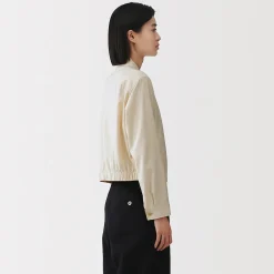 Vestes Et Manteaux^Muji Veste courte en mélange de rayonne pour femme