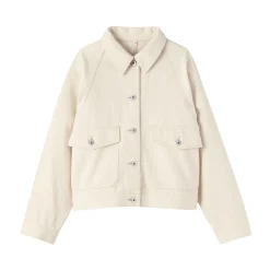 Vestes Et Manteaux^Muji Veste de travail denim en kapok mélangé pour femme