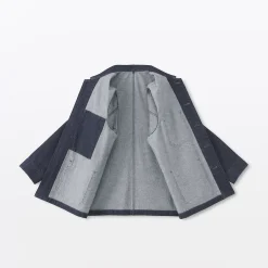 Vestes Et Manteaux^Muji Veste de travail denim en kapok mélangé pour homme