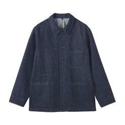 Vestes Et Manteaux^Muji Veste de travail denim en kapok mélangé pour homme