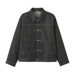 Vestes Et Manteaux^Muji Veste en denim polyester recyclé pour homme