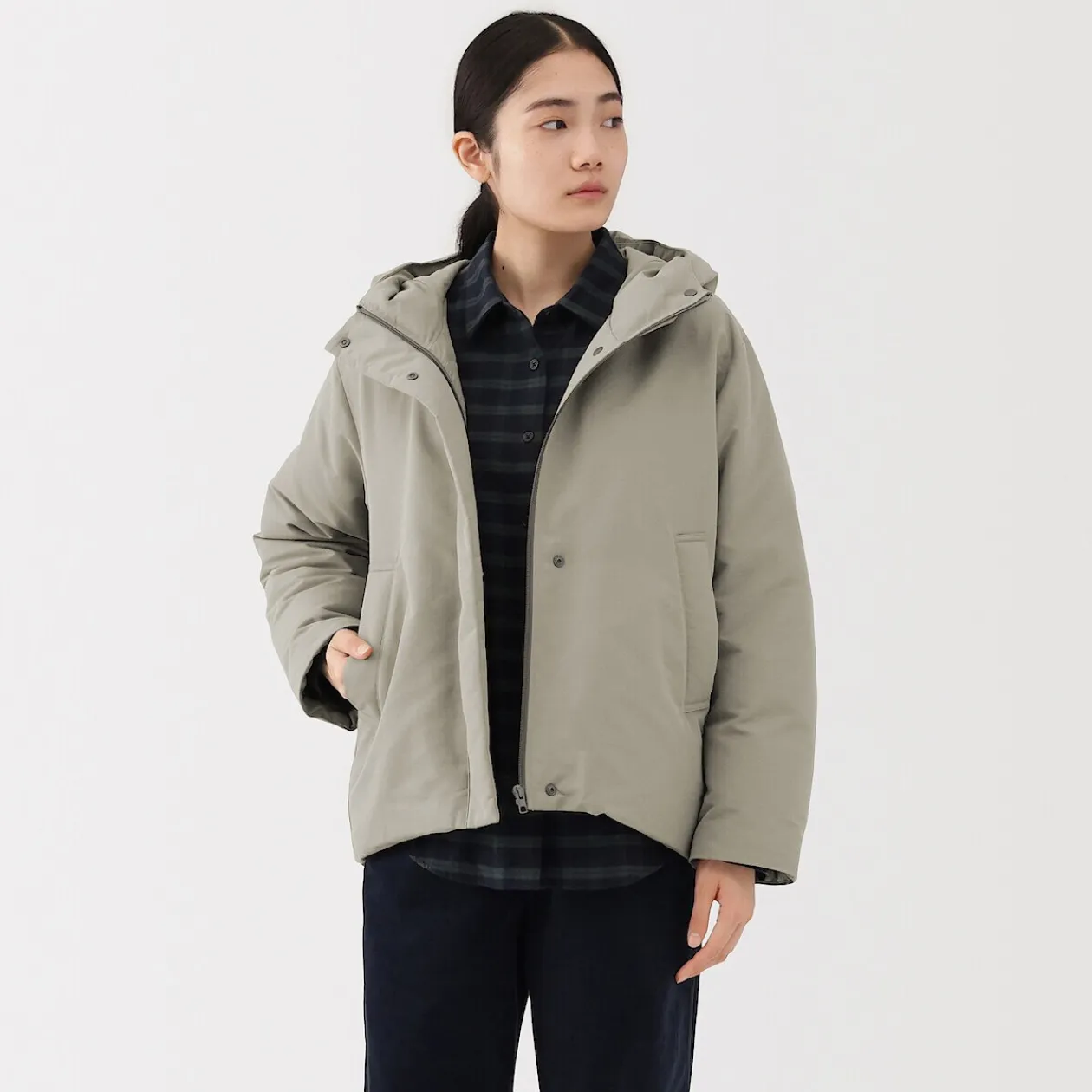 Vestes Et Manteaux^Muji Veste en duvet déperlantepour femme