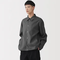 Vestes Et Manteaux^Muji Veste en lin avec cordon de serrage pour homme