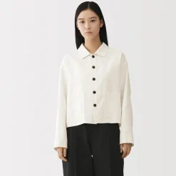 Vestes Et Manteaux^Muji Veste en lin pour femme