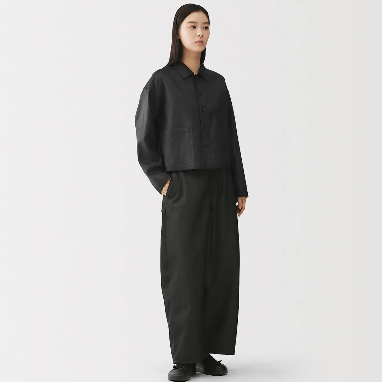 Vestes Et Manteaux^Muji Veste en lin pour femme