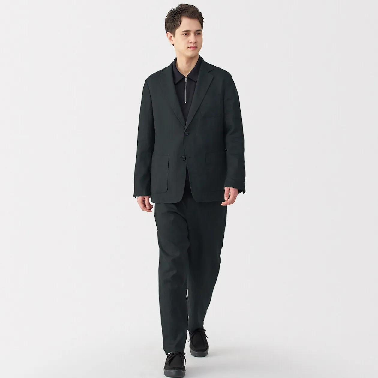 Vestes Et Manteaux^Muji Veste en lin pour homme
