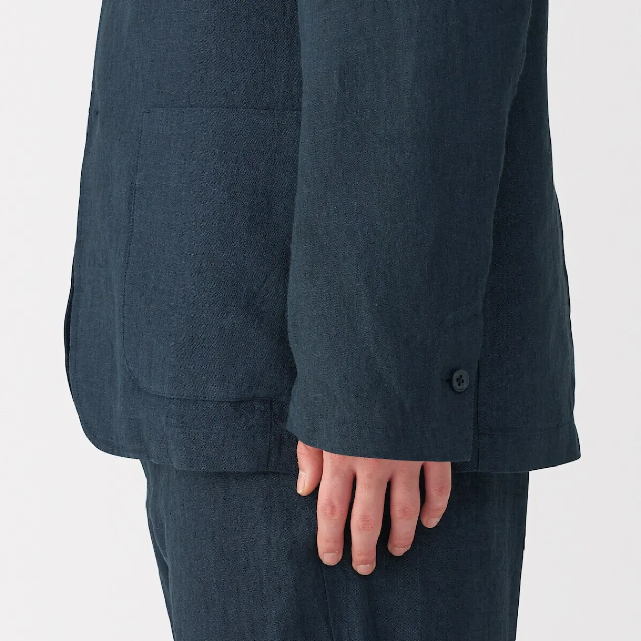 Vestes Et Manteaux^Muji Veste en lin pour homme