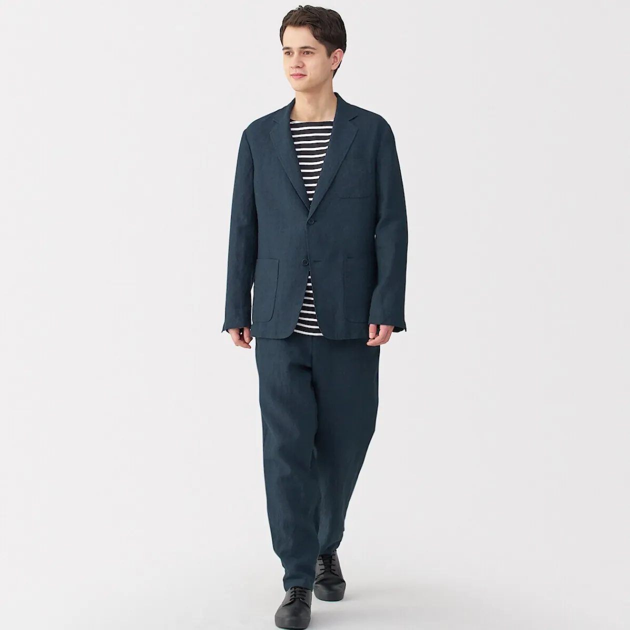 Vestes Et Manteaux^Muji Veste en lin pour homme