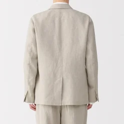 Vestes Et Manteaux^Muji Veste en lin pour homme