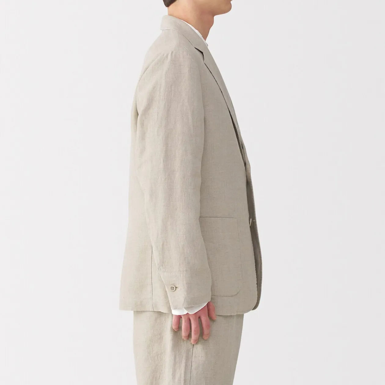 Vestes Et Manteaux^Muji Veste en lin pour homme