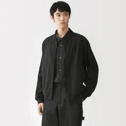 Vestes Et Manteaux^Muji Veste en mélange de rayonne pour homme