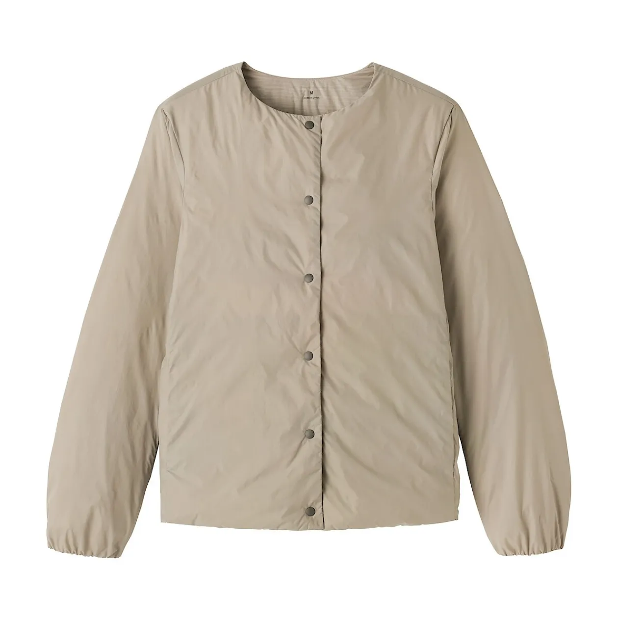 Vestes Et Manteaux^Muji Veste légère pliable en nylon recyclé sans col pour femme