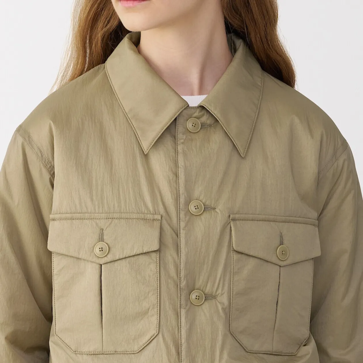 Vestes Et Manteaux^Muji Veste matelassée en nylon recyclé pour femme