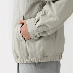 Vestes Et Manteaux^Muji Veste zippée en nylon recyclé déperlant pour homme